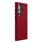 On the Dot | Maroon Polka Dot Case
