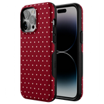 On the Dot | Maroon Polka Dot Case