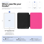 Sweet Jam | Hot Pink Gingham Kindle Case