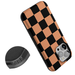 Fit Check | Black & Brown Checkerboard Case