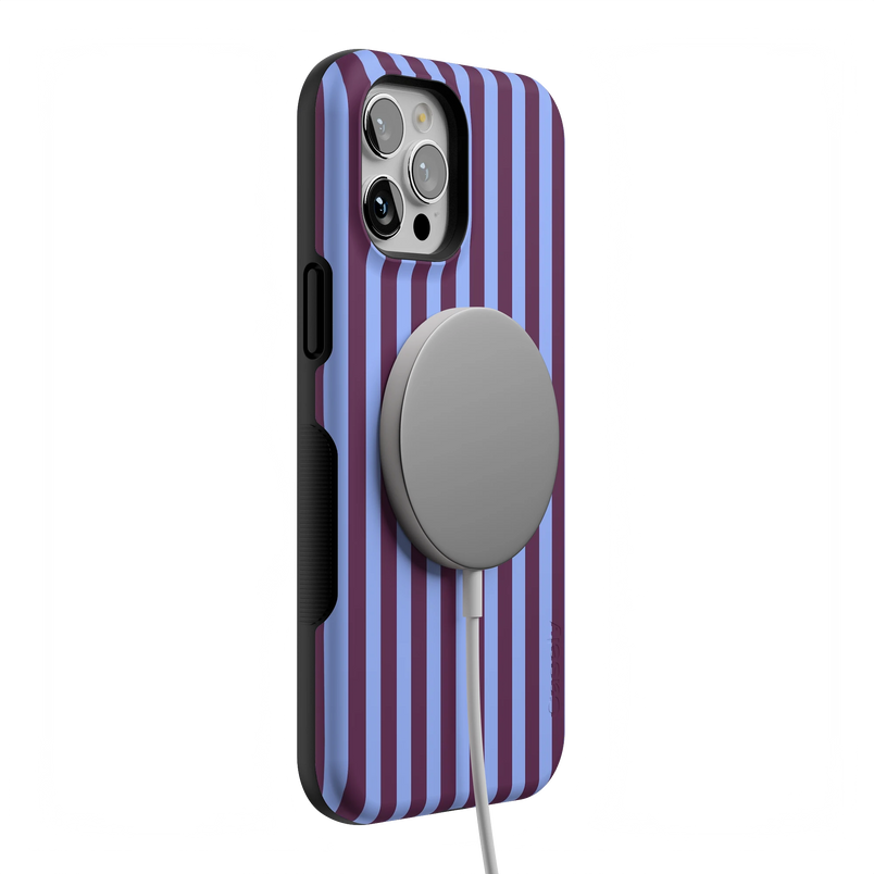 Perfect Stripes | Purple & Blue Stripes Case
