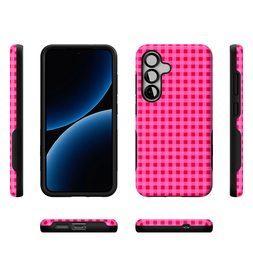 Sweet Jam | Hot Pink Gingham Case