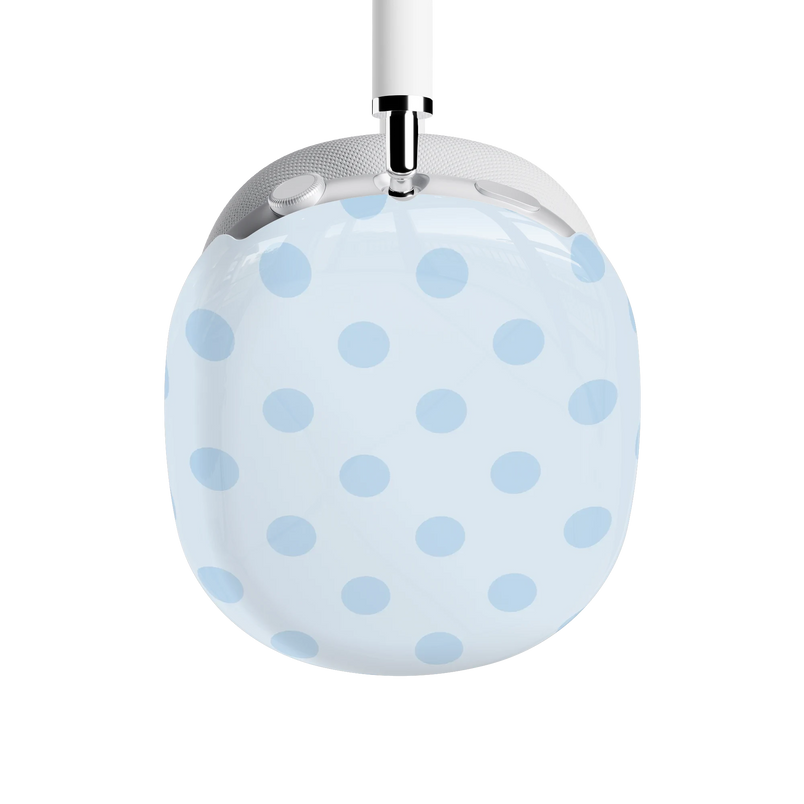 Spotted in SoHo | Light Blue Polka Dot AirPods Max Case