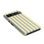 Coastline Stripes | Blue & Yellow Case