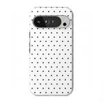 On the Dot | White Polka Dot Case