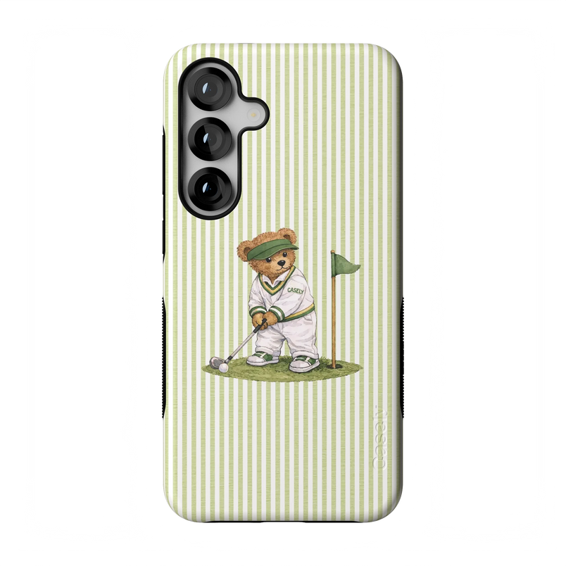 Bear on the Green | Clubhouse Case - Galaxy S25 Plus