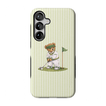 Bear on the Green | Clubhouse Case - Galaxy S25 Plus