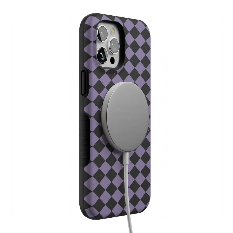 Midnight Hex | Purple Checkered Case
