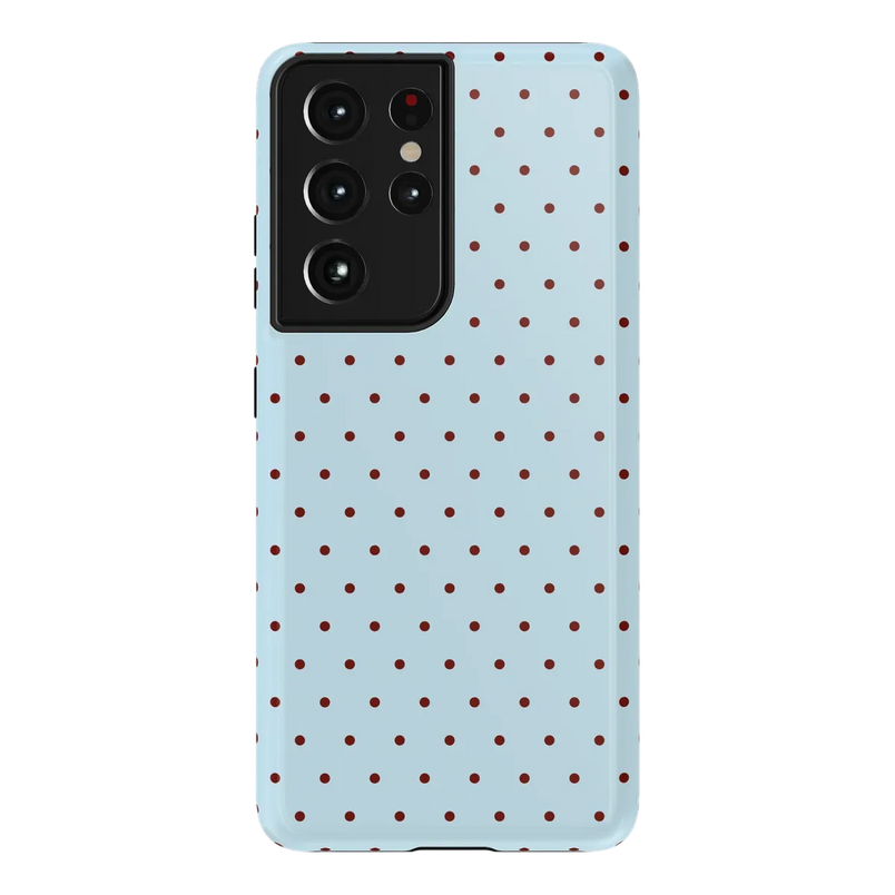 On the Dot | Blue Polka Dot Case