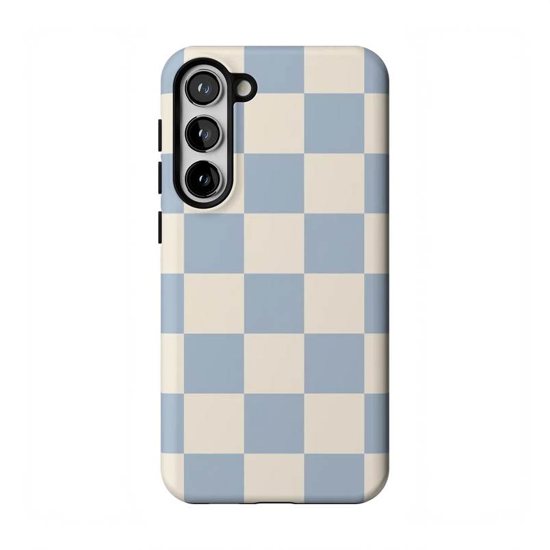 Fit Check | Light Blue Checkerboard Case - Galaxy S23 Plus