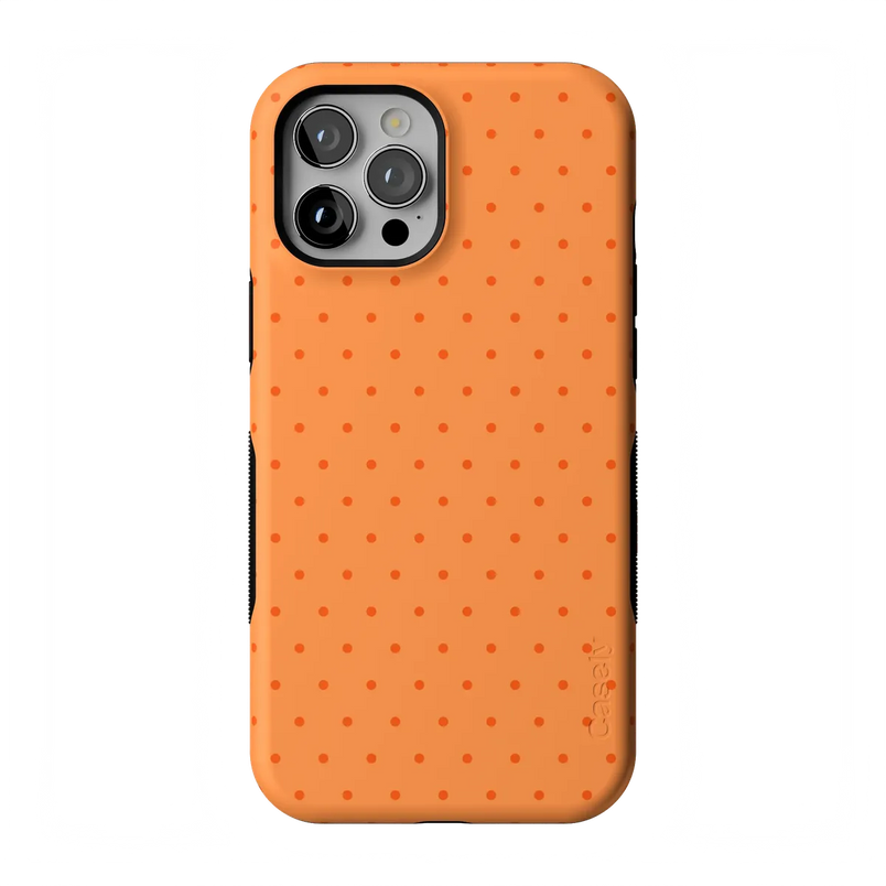 On the Dot | Orange Polka Dot Case
