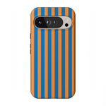 Go New York | Blue & Orange Stripes Case - Google Pixel 9 Pro XL