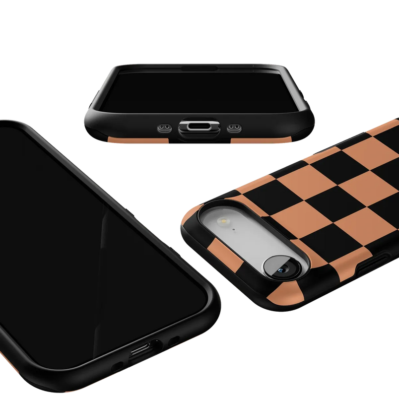 Fit Check | Black & Brown Checkerboard Case