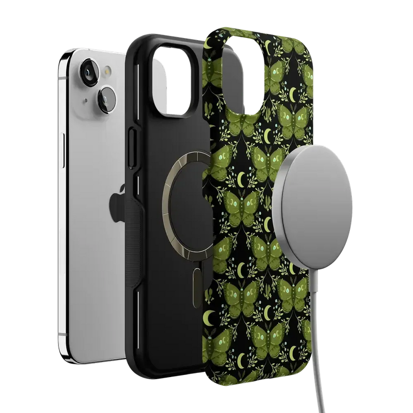 Mystic Moths | Green Twilight Case