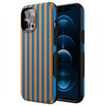 Go New York | Blue & Orange Stripes Case