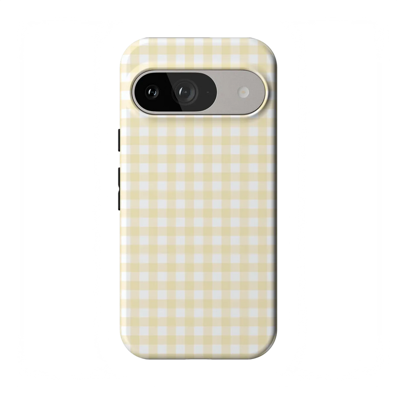 Pastel Picnic | Yellow Gingham Case