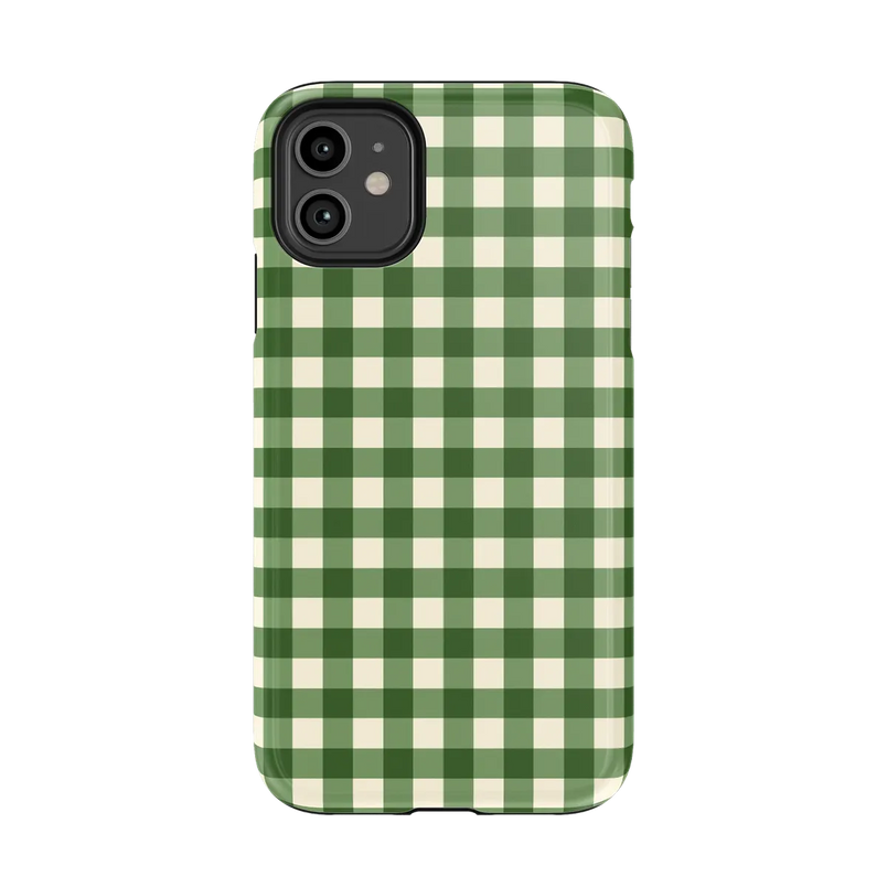 Checked Twice | Green Plaid Case