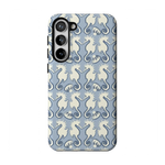 Seahorse Drift | Coastal Blues Case - Galaxy S23 Plus