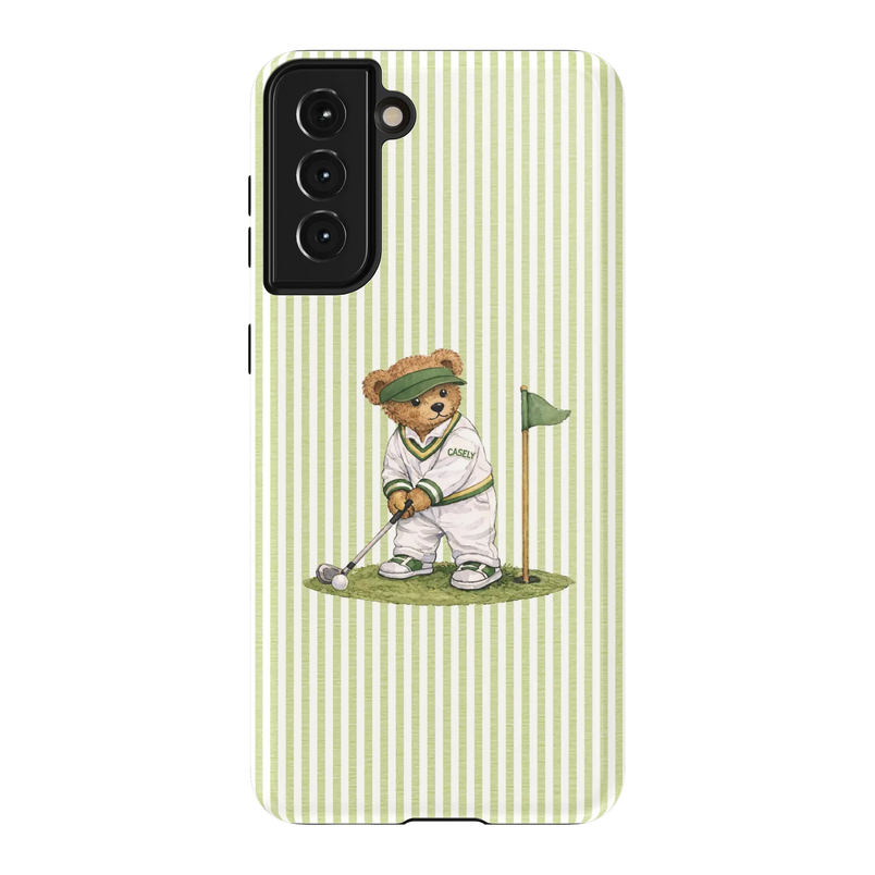 Bear on the Green | Clubhouse Case - Galaxy S21 Plus