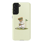 Bear on the Green | Clubhouse Case - Galaxy S21 Plus