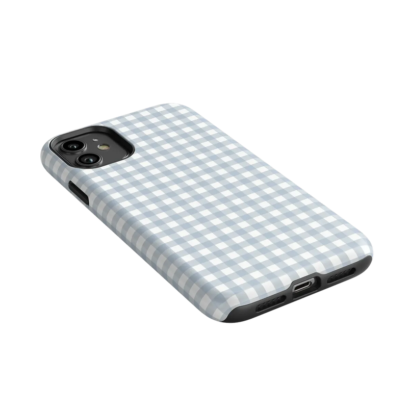 Pastel Picnic | Blue Gingham Case