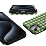 Checked Twice | Green Plaid Case