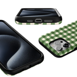 Checked Twice | Green Plaid Case