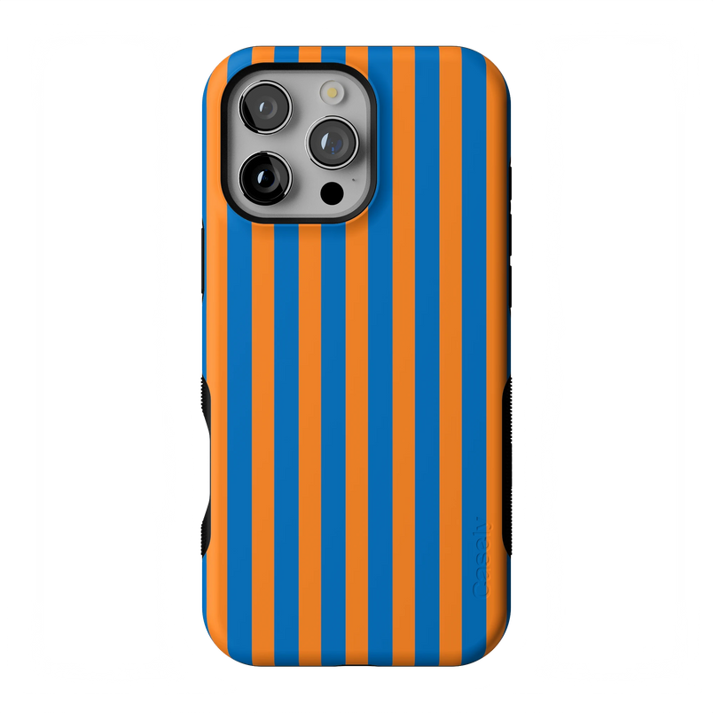 Go New York | Blue & Orange Stripes Case - iPhone 16 Pro