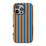 Go New York | Blue & Orange Stripes Case - iPhone 16 Pro