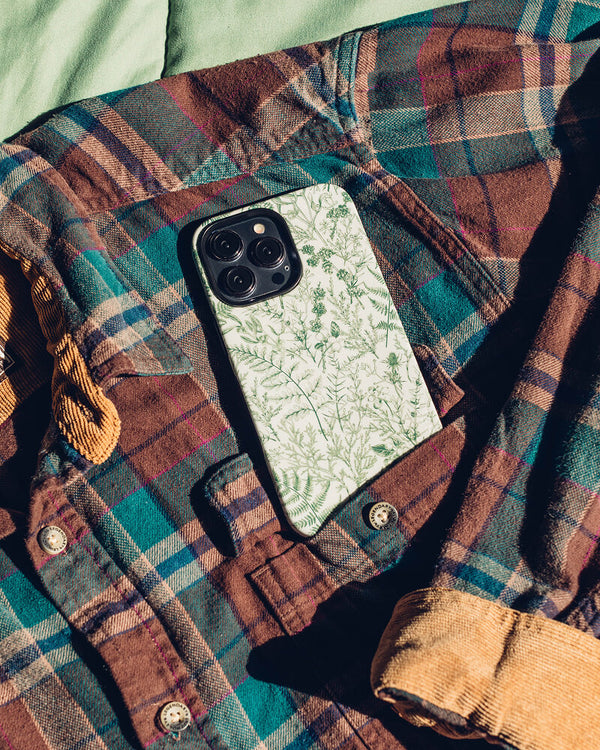 Sage Garden | Green Floral Case