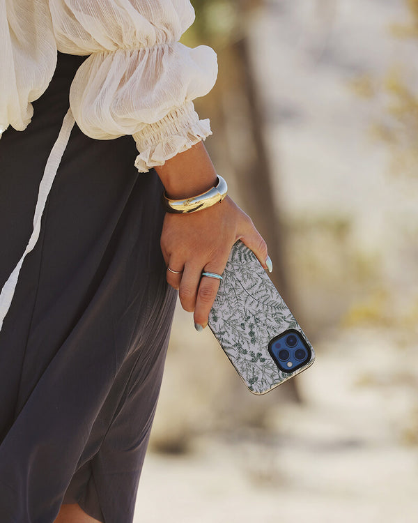 Sage Garden | Green Floral Case
