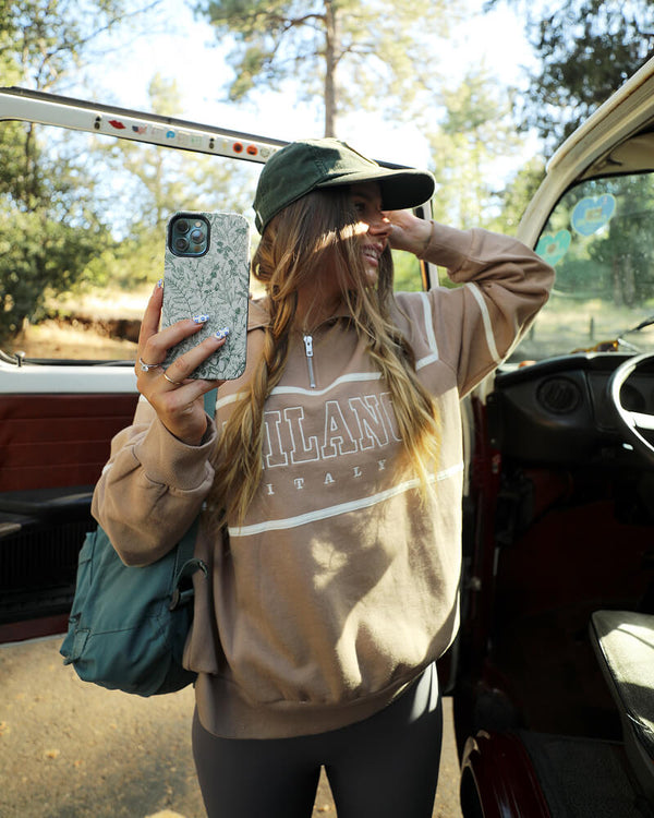 Sage Garden | Green Floral Case