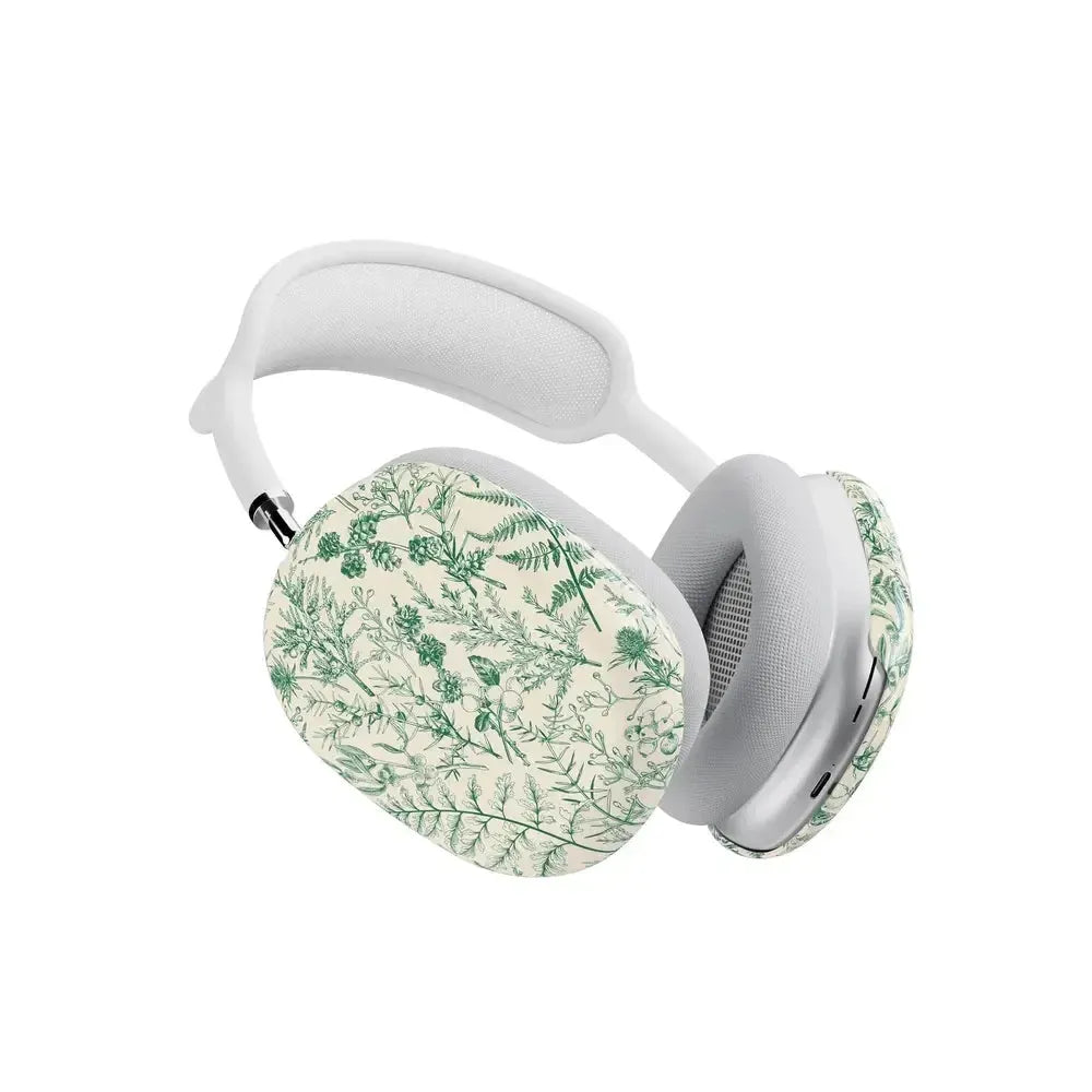 Sage Garden Green Floral AirPods Max Case - Thumbnail 2