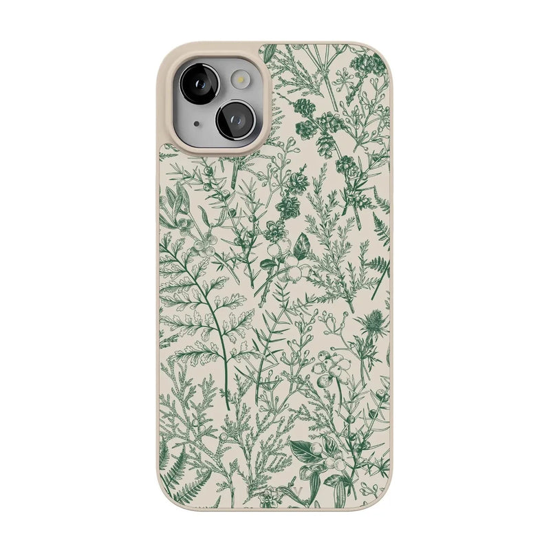 Sage Garden | Green Floral Case iPhone Case get.casely Align + MagSafe® iPhone 15 Plus 