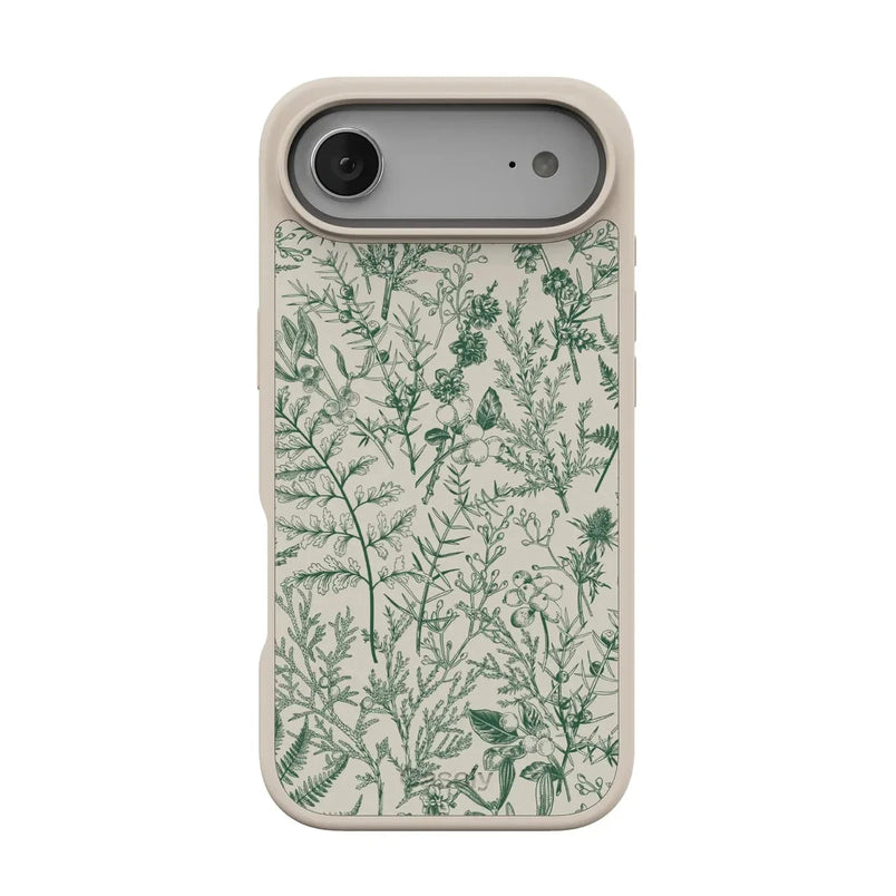 Sage Garden | Green Floral Case iPhone Case get.casely Align + MagSafe® iPhone 17 Air 