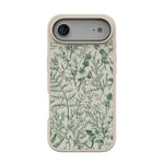 Sage Garden | Green Floral Case iPhone Case get.casely Align + MagSafe® iPhone 17 Air 