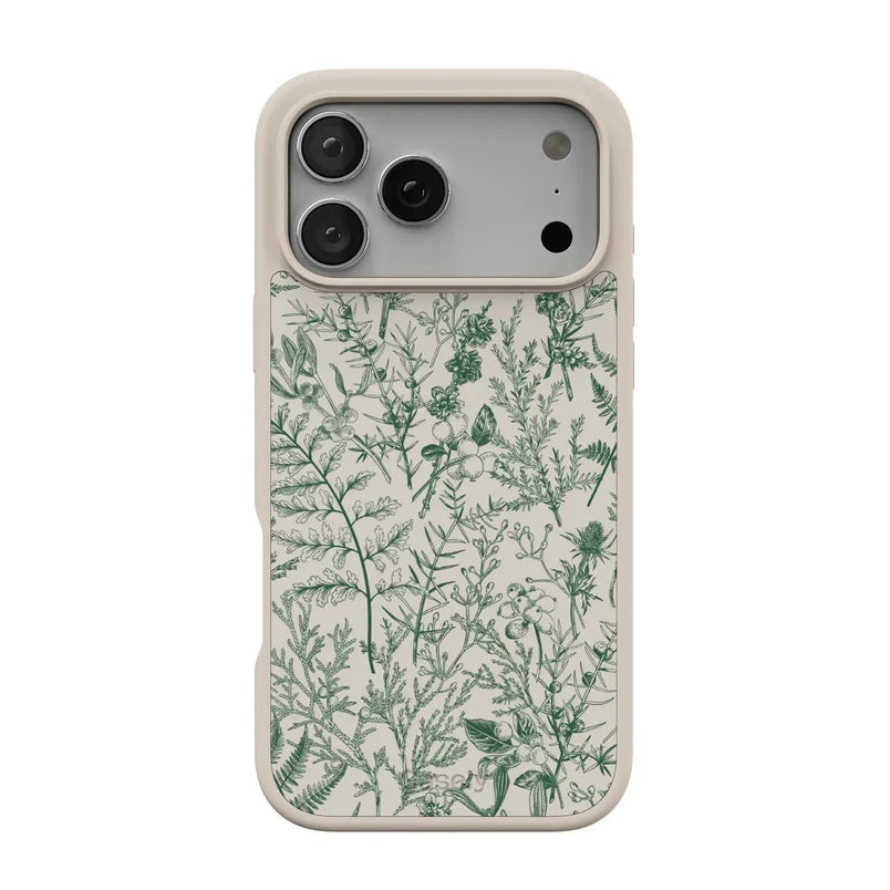 Sage Garden | Green Floral Case iPhone Case get.casely Align + MagSafe® iPhone 17 Pro Max 