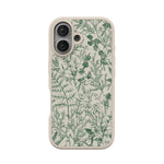 Sage Garden | Green Floral Case iPhone Case get.casely Align + MagSafe® iPhone 17 