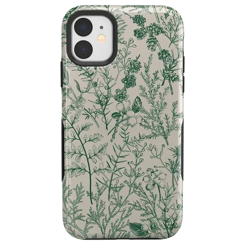 Sage Garden | Green Floral Case iPhone Case get.casely Bold iPhone 11
