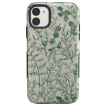 Sage Garden | Green Floral Case iPhone Case get.casely Bold iPhone 11