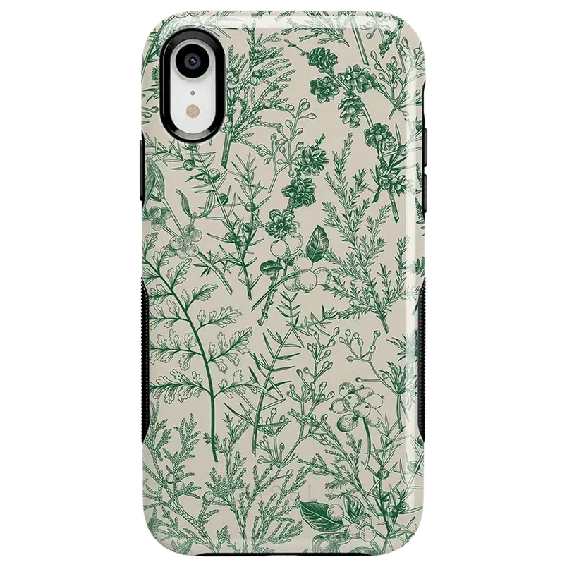 Sage Garden | Green Floral Case iPhone Case get.casely Bold iPhone XR 