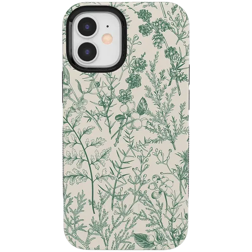 Sage Garden | Green Floral Case iPhone Case get.casely Bold + MagSafe® iPhone 12