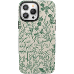 Sage Garden | Green Floral Case iPhone Case get.casely Bold + MagSafe® iPhone 13 Pro Max