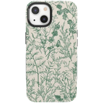 Sage Garden | Green Floral Case iPhone Case get.casely Bold + MagSafe® iPhone 13
