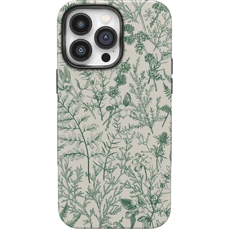 Sage Garden | Green Floral Case iPhone Case get.casely Bold + MagSafe® iPhone 14 Pro Max