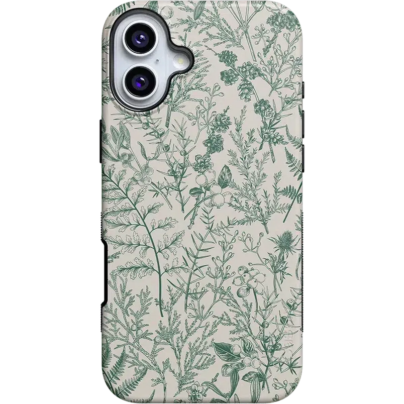 Sage Garden | Green Floral Case iPhone Case get.casely Bold + MagSafe® iPhone 16 Plus