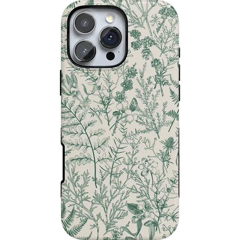 Sage Garden | Green Floral Case iPhone Case get.casely Bold + MagSafe® iPhone 16 Pro Max