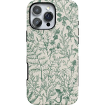 Sage Garden | Green Floral Case iPhone Case get.casely Bold + MagSafe® iPhone 16 Pro Max