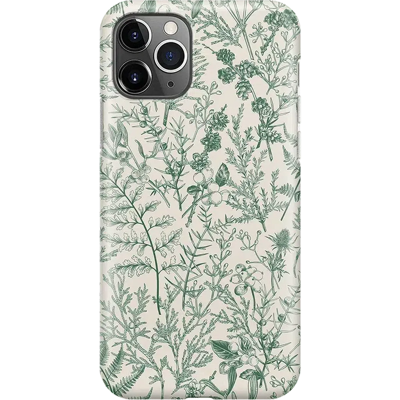 Sage Garden | Green Floral Case iPhone Case get.casely Classic iPhone 11 Pro Max