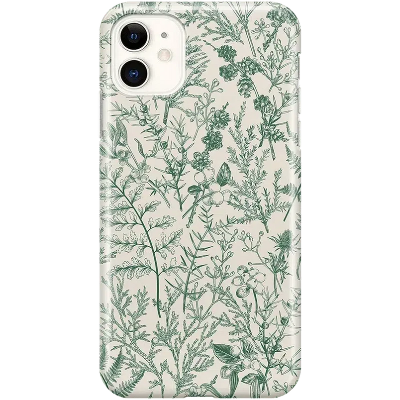 Sage Garden | Green Floral Case iPhone Case get.casely Classic iPhone 11